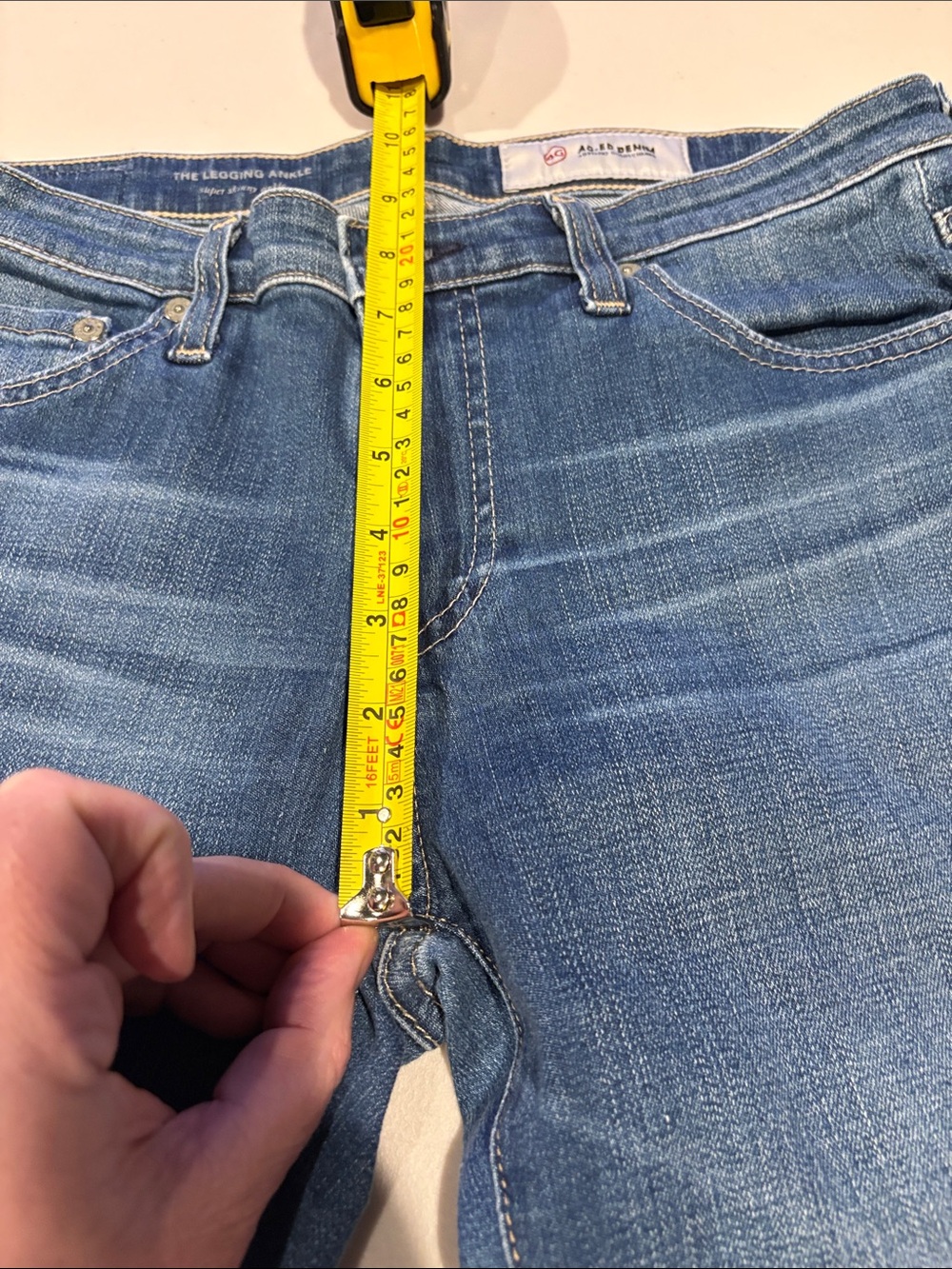 AG Adriano Goldschmied - Women's The legging ankle jean. denim. Size 27R - Picture 9 of 15